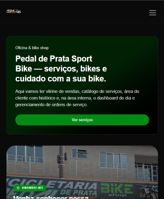 Imagem de apresentação do projeto Pedal de Prata
